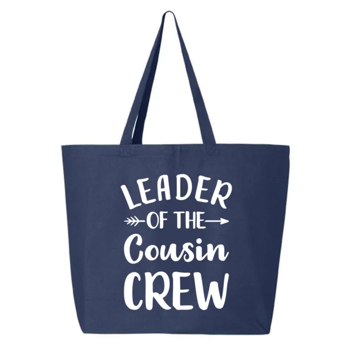 Leader Of The Cousin Crew Gift 25L Jumbo Tote