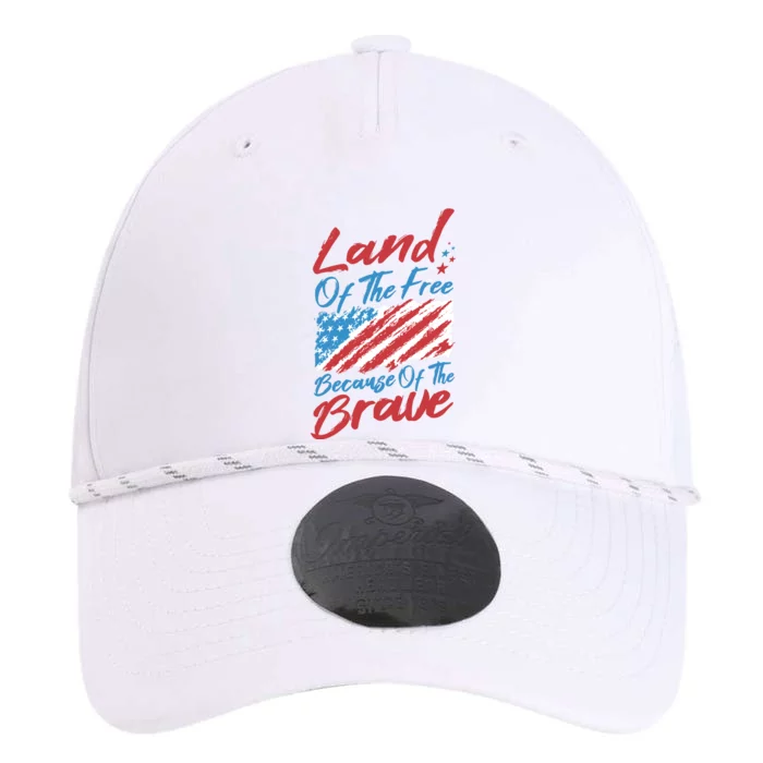 Land Of The Free Because Of The Brave American Flag Performance The Dyno Cap