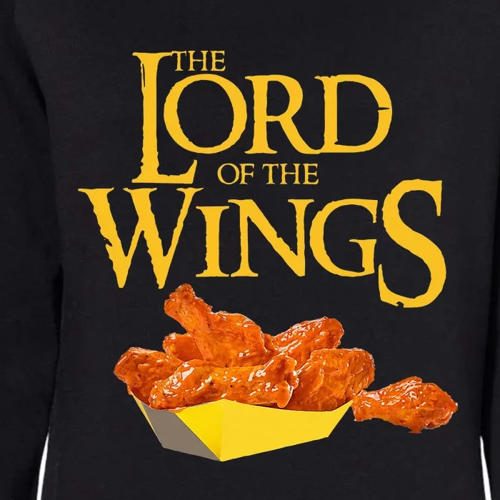 Lord Of The Wings Bbq Chicken Womens California Wash Sweatshirt