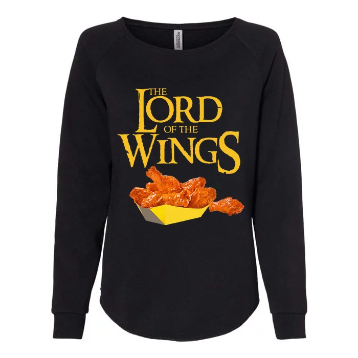 Lord Of The Wings Bbq Chicken Womens California Wash Sweatshirt