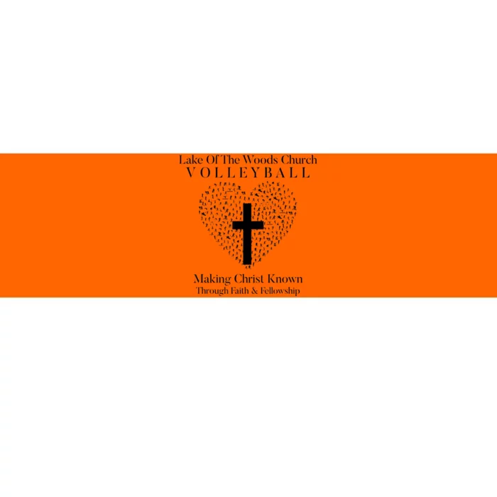 Lake Of The Woods Church Volleyball Bumper Sticker