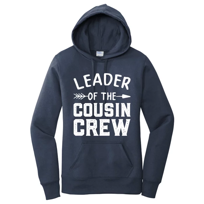 Leader Of The Cousin Crew Gift Women's Pullover Hoodie