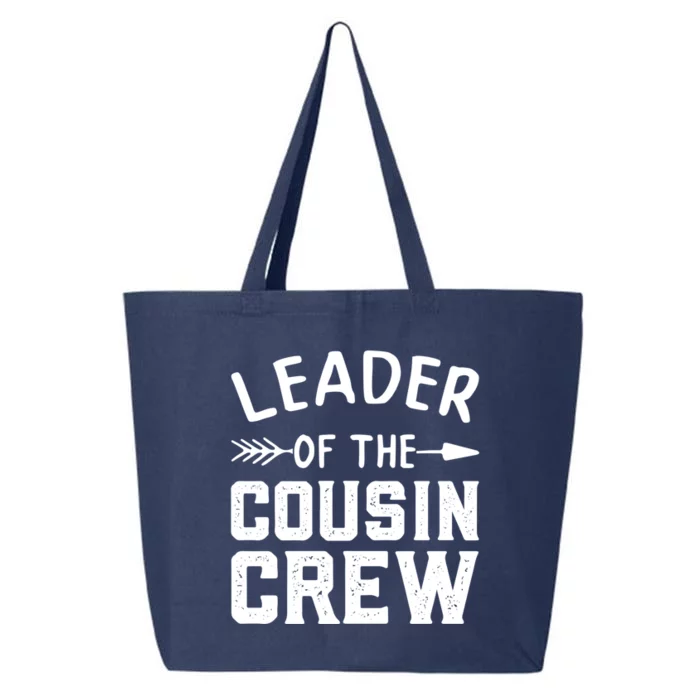 Leader Of The Cousin Crew Gift 25L Jumbo Tote