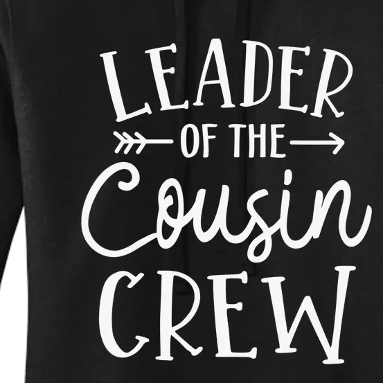 Leader of the cousin crew Women's Pullover Hoodie