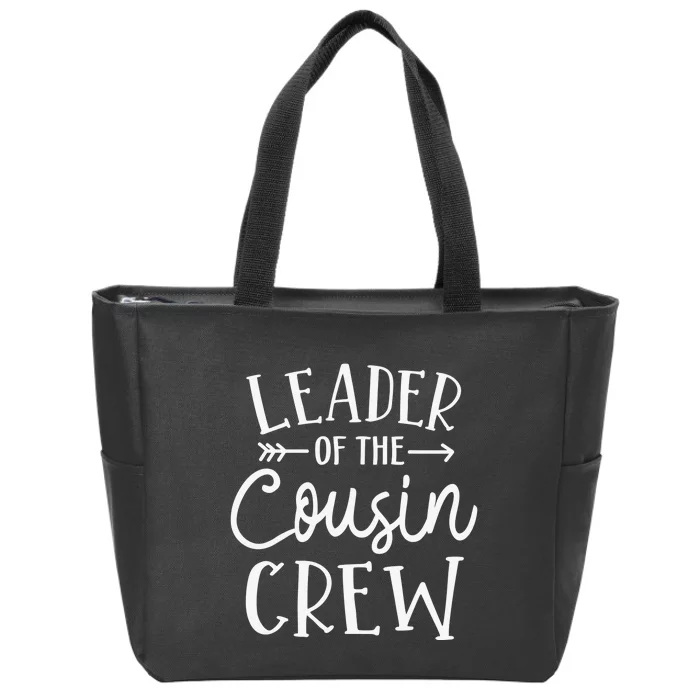 Leader of the cousin crew Zip Tote Bag