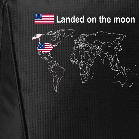 Landed On The Moon City Backpack