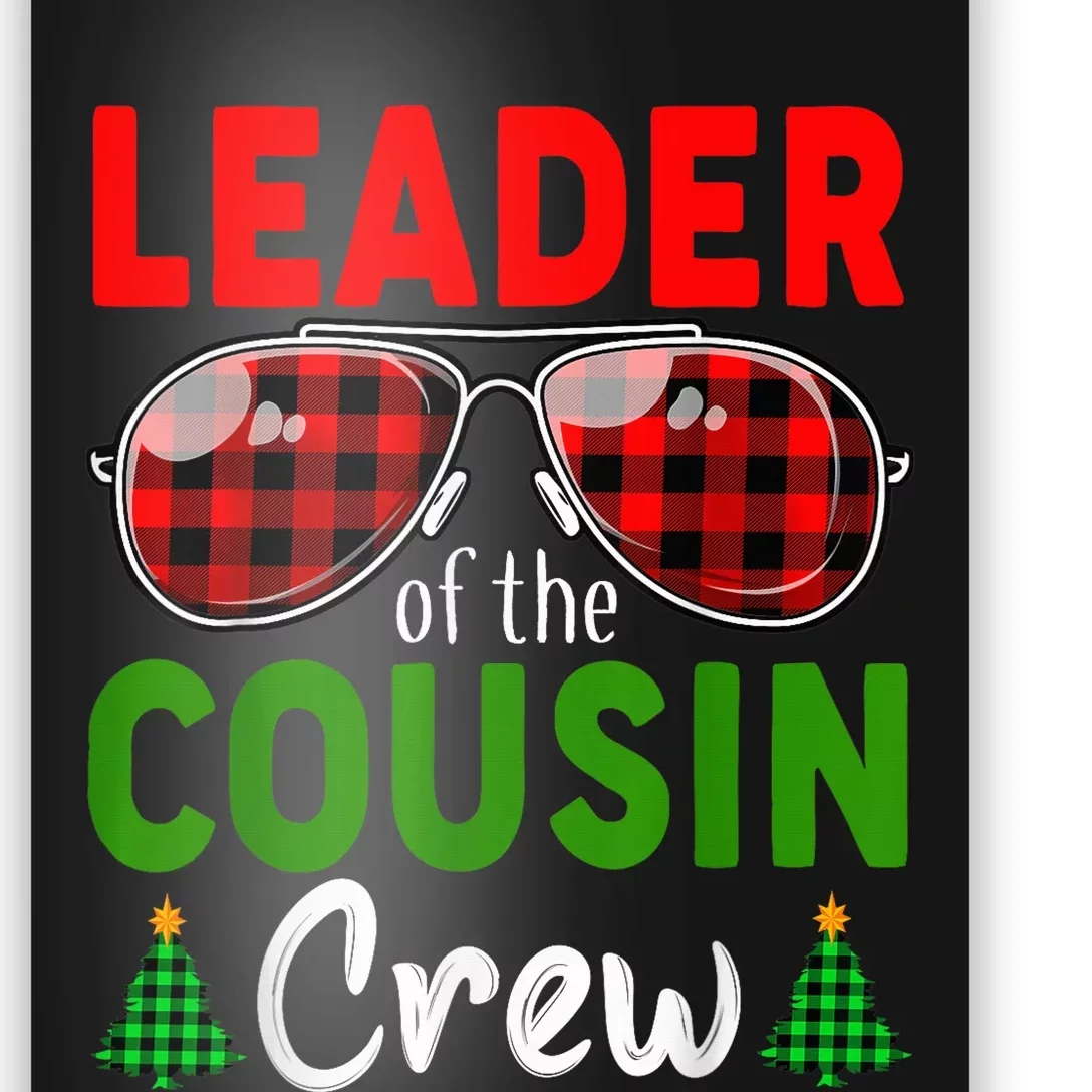 Leader Of The Cousin Crew Funny Christmas Family Costume Poster