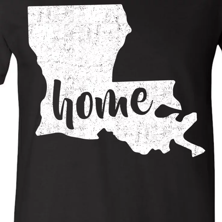 Louisiana Home State V-Neck T-Shirt