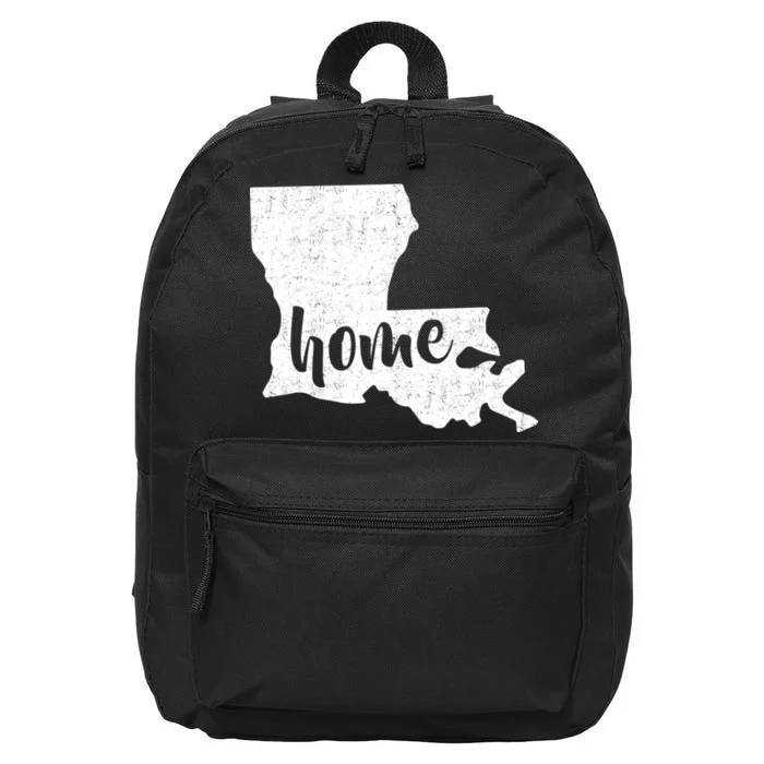 Louisiana Home State 16 in Basic Backpack