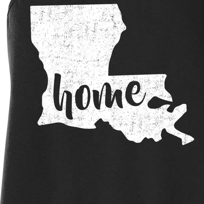 Louisiana Home State Women's Racerback Tank