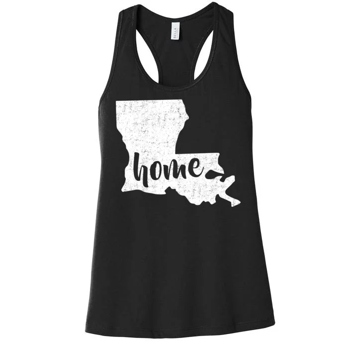 Louisiana Home State Women's Racerback Tank