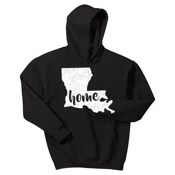 Louisiana Home State Kids Hoodie