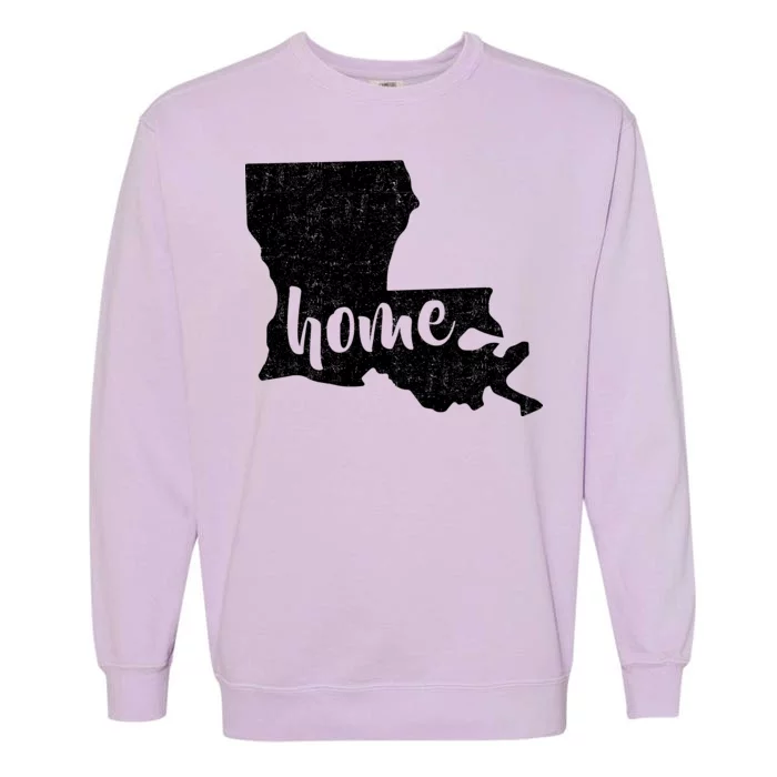 Louisiana Home State Garment-Dyed Sweatshirt