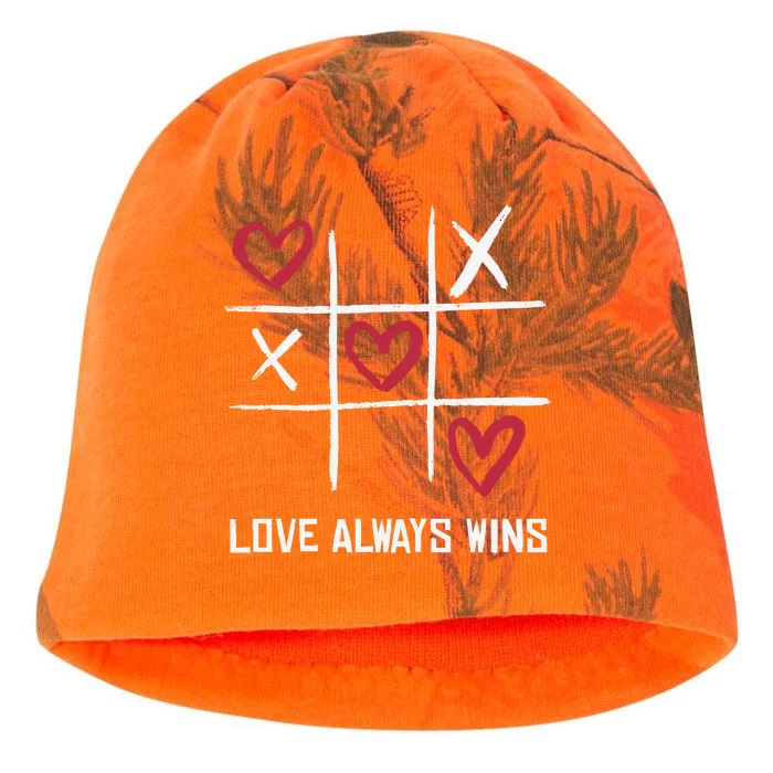 Love Always Wins Game Kati - Camo Knit Beanie