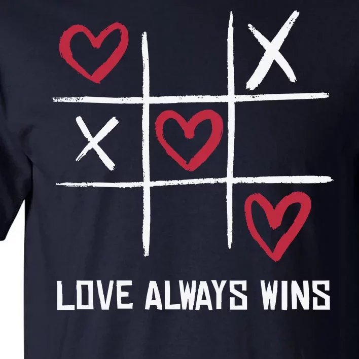 Love Always Wins Game Tall T-Shirt