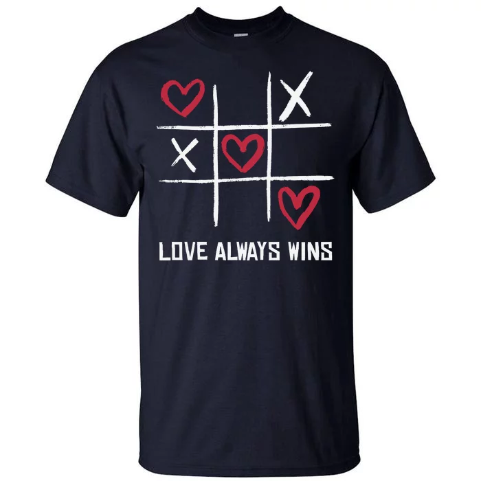 Love Always Wins Game Tall T-Shirt