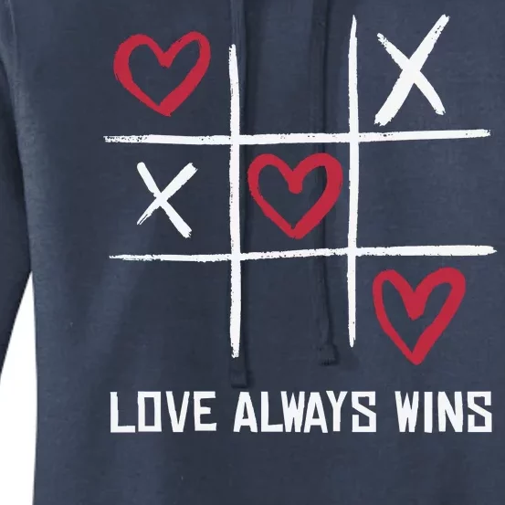 Love Always Wins Game Women's Pullover Hoodie