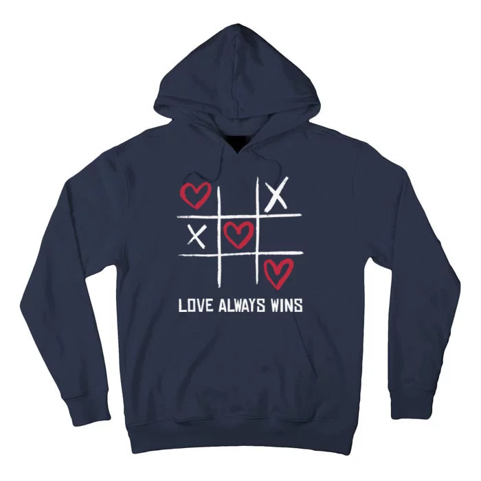 Love Always Wins Game Tall Hoodie