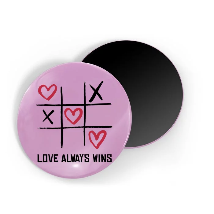 Love Always Wins Game Magnet