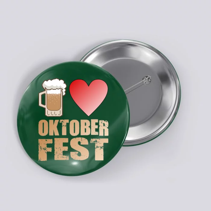 Love Beer Ocktoberfest Button