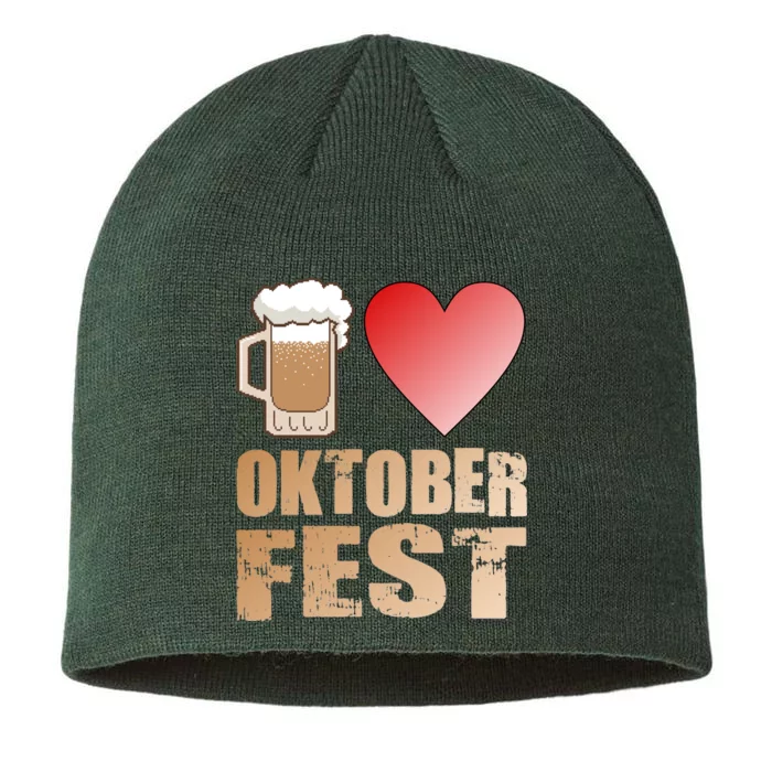 Love Beer Ocktoberfest 8 1/2in Sustainable Knit Beanie