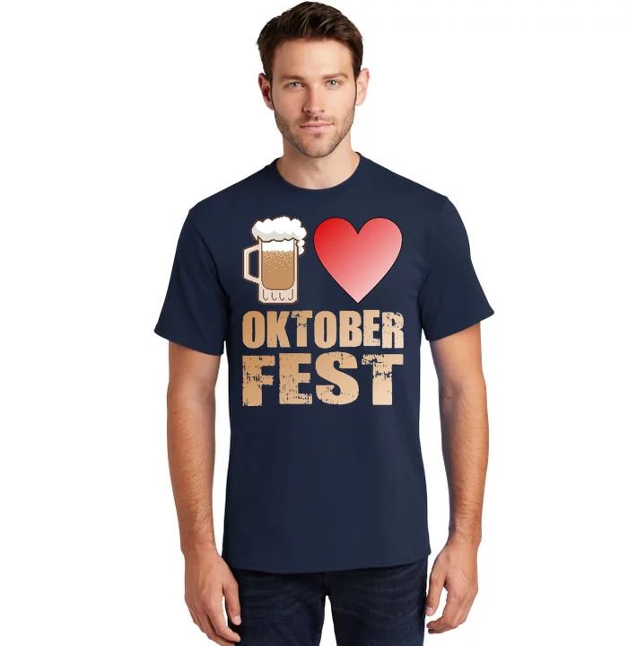 Love Beer Ocktoberfest Tall T-Shirt