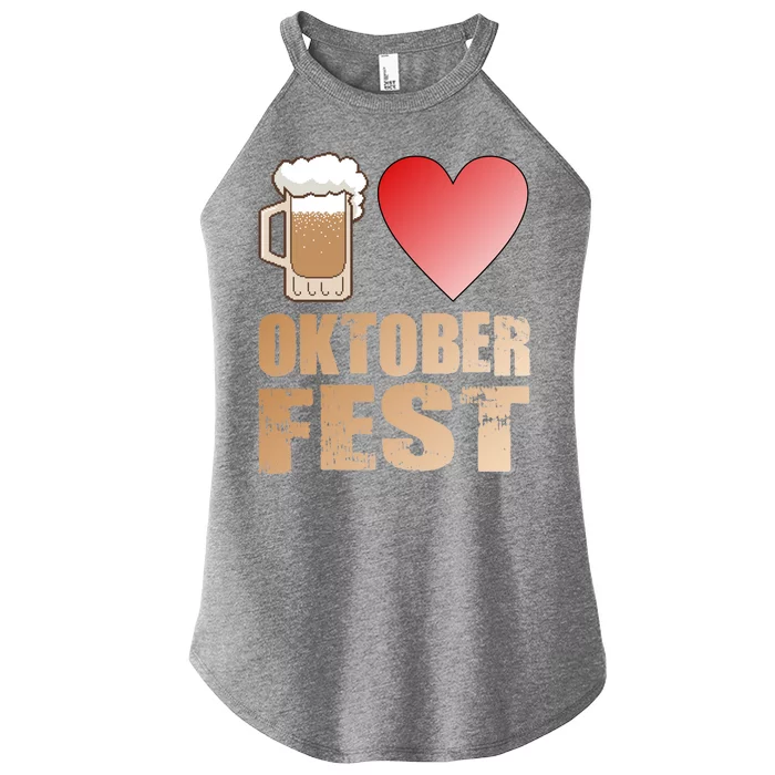 Love Beer Ocktoberfest Women’s Perfect Tri Rocker Tank