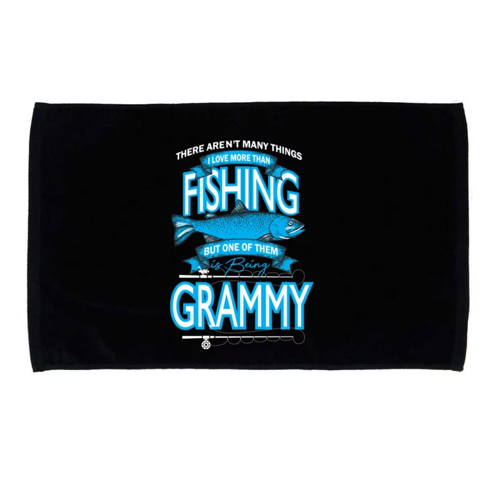 Love Being Grammy More Than Fishing Microfiber Hand Towel