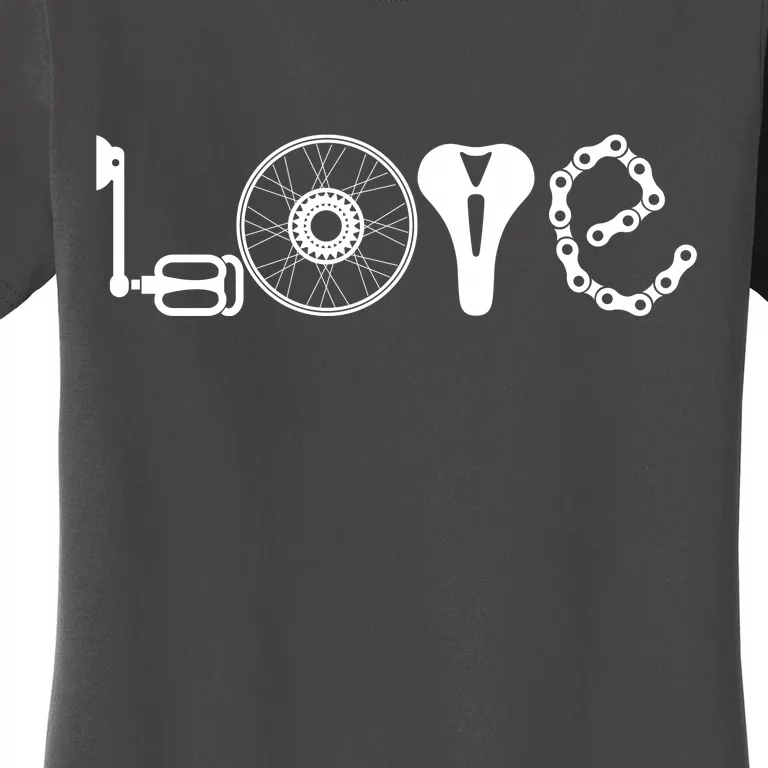 Love Bicycle Bike Cycling Women's T-Shirt