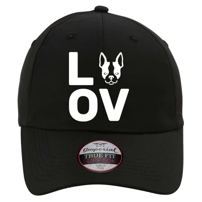 Love Boston Terrier The Original Performance Cap