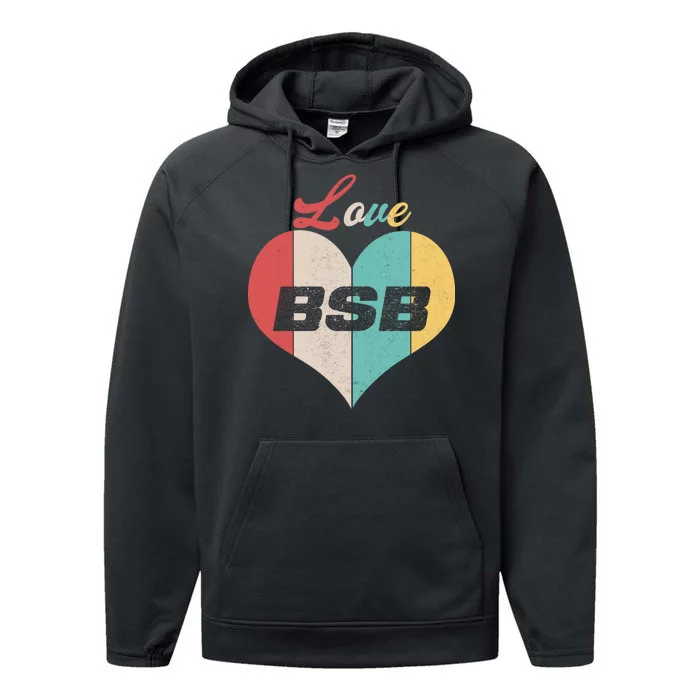 Love BSB Vintage Music Performance Fleece Hoodie