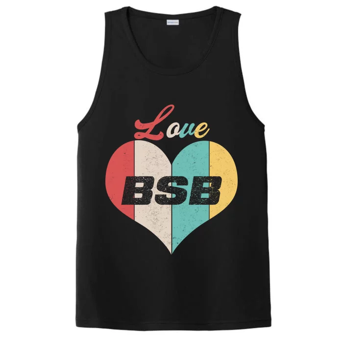 Love BSB Vintage Music Performance Tank