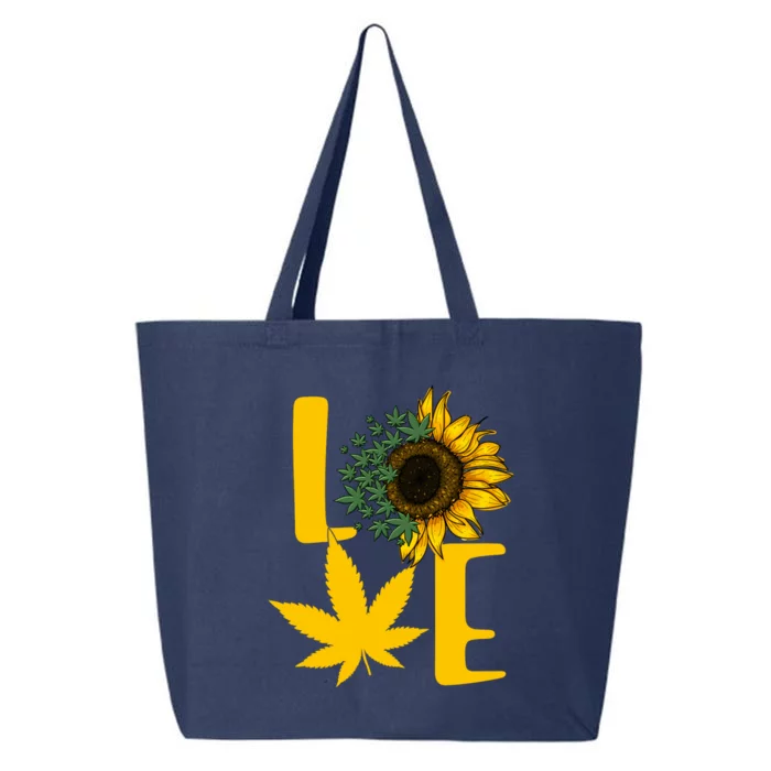 Love Cannabis Sunflower 25L Jumbo Tote