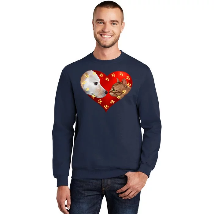 Love Cats and Dogs Sweatshirt