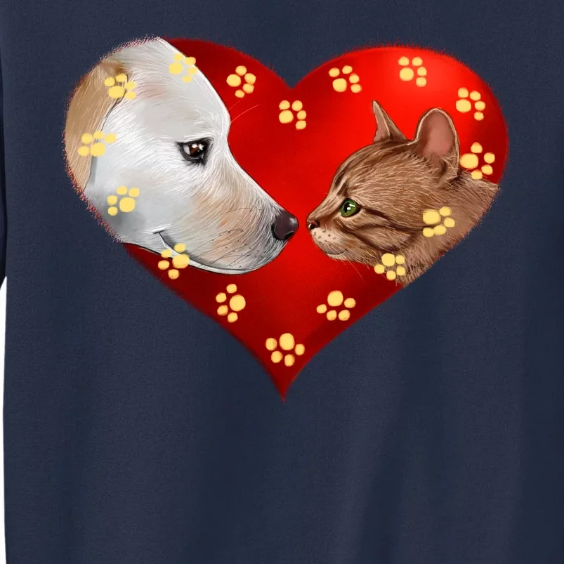 Love Cats and Dogs Sweatshirt