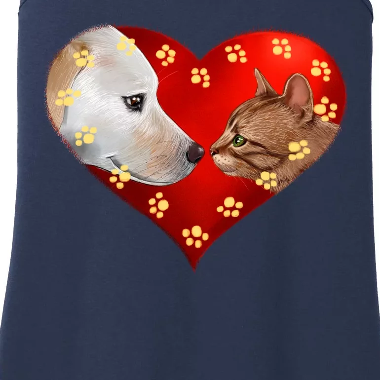 Love Cats and Dogs Ladies Essential Tank