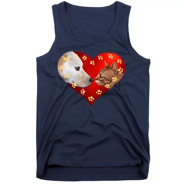 Love Cats and Dogs Tank Top