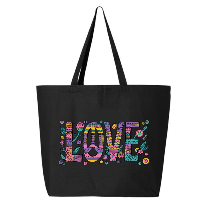 Love Crazy Wild Pattern 25L Jumbo Tote