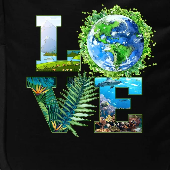 LOVE Earth Day Celebration Impact Tech Backpack