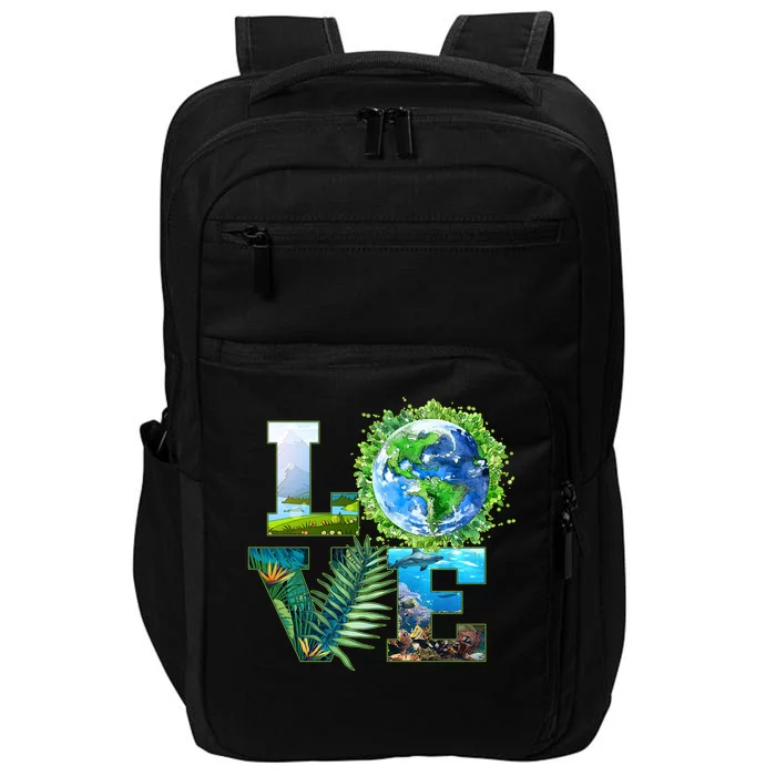 LOVE Earth Day Celebration Impact Tech Backpack