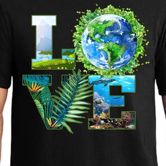 LOVE Earth Day Celebration Pajama Set