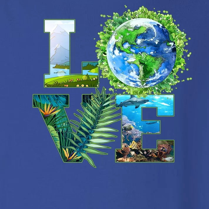 LOVE Earth Day Celebration Toddler Long Sleeve Shirt