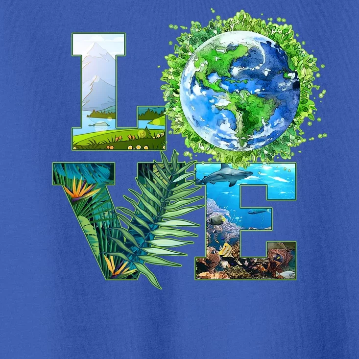 LOVE Earth Day Celebration Toddler T-Shirt