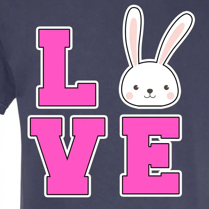 Love Easter Bunny Cute Garment-Dyed Heavyweight T-Shirt