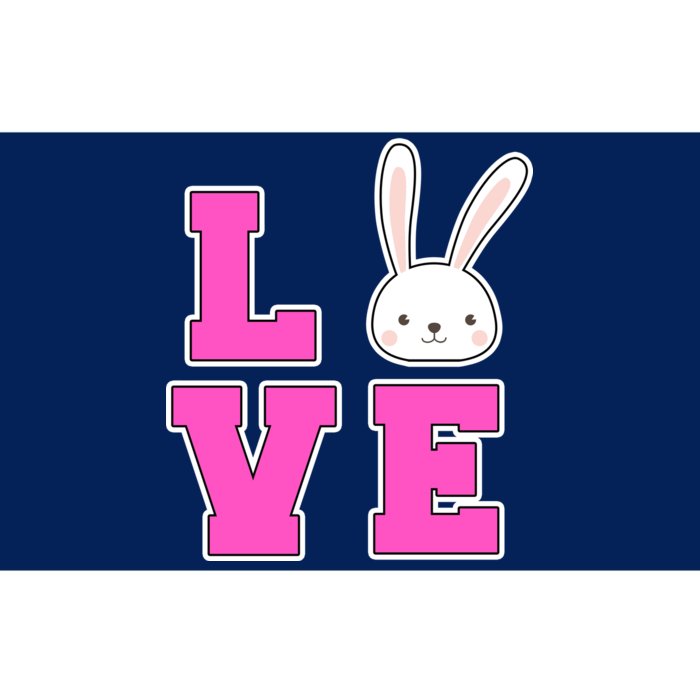 Love Easter Bunny Cute Bumper Sticker