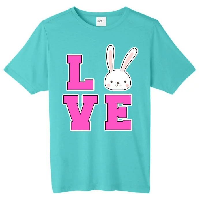 Love Easter Bunny Cute ChromaSoft Performance T-Shirt