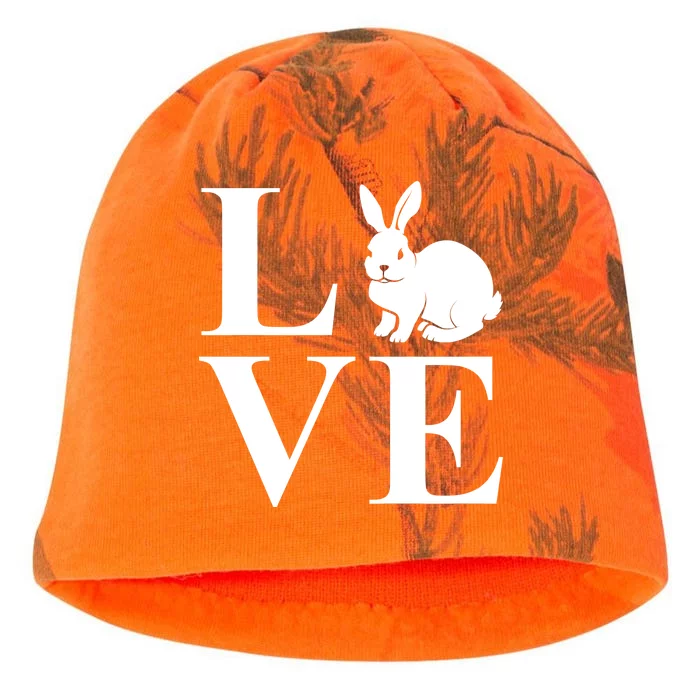 Love Easter Bunny Rabbit Kati - Camo Knit Beanie