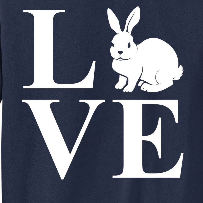 Love Easter Bunny Rabbit Sweatshirt