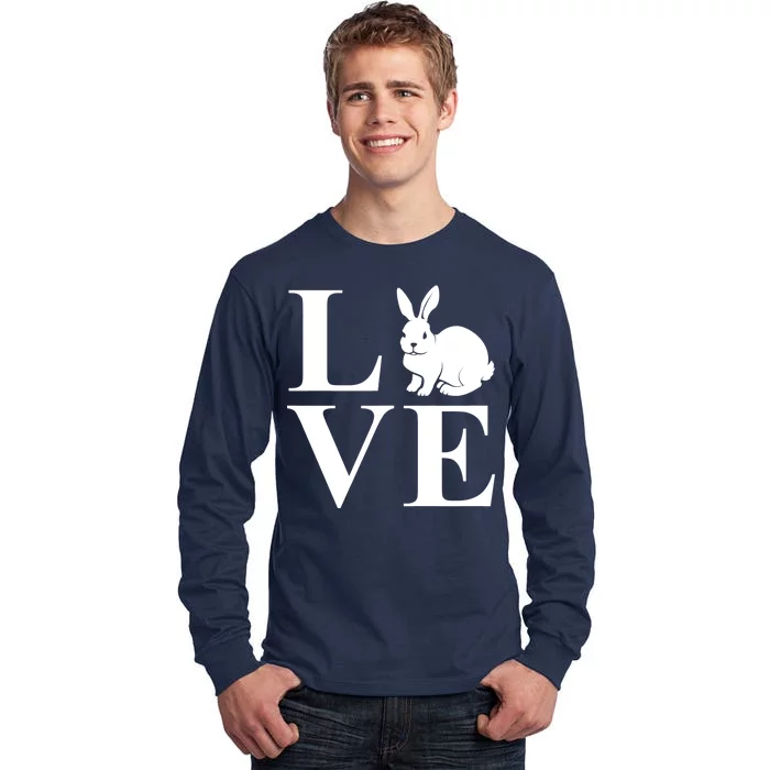 Love Easter Bunny Rabbit Tall Long Sleeve T-Shirt