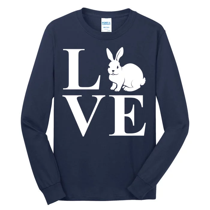 Love Easter Bunny Rabbit Tall Long Sleeve T-Shirt